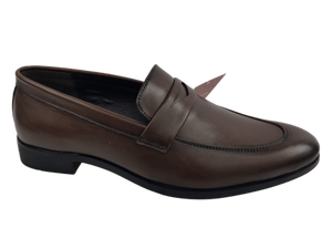Mocasines de Gamuza para Hombre Dlords, Punta Redonda, Entresuela Acolchada de EVA, Suela de Goma, Color Marrón Sólido, Cómodos para Todas las Temporadas - Product Image 1