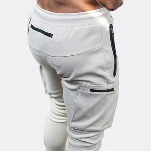 Men's <b>White</b> Camouflage Cargo <b>Jogger</b> Pants Elastic Waist Drawstring Multiple Pockets Lightweight Breathable Casual Fit - Product Image 5