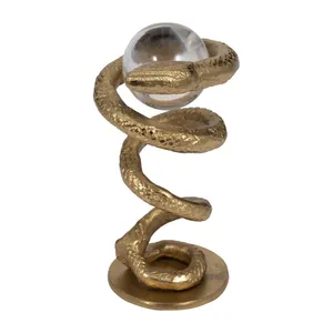 Escultura Metálica Decorativa Contemporánea, Elegante Adorno para Sala de Estar, para Proyectos de Interiores Residenciales de Lujo Modernos en Todo el Mundo - Product Image 3