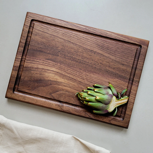 Tablas de cortar de madera de acacia en stock en almacén de EE. UU., bloques de corte sólidos en bruto para grabado láser al por mayor - Product Image 2