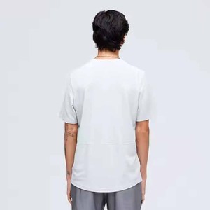 เสื้อยืดผู้ชาย OEM แบบกำหนดเอง เสื้อยืดแฟชั่นฤดูร้อนผู้ชาย เสื้อยืดฮิปฮอปโอเวอร์ไซส์ ผ้าฝ้าย 100% - Product Image 2
