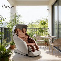 Fauteuil de massage 4D des tissus profonds avec rouleaux à noyau en acier, sensation de main humaine, capot d'intimité et lumière de sommeil – Direct Usine