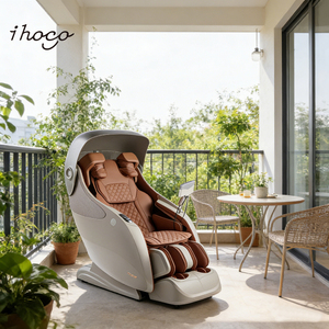 Sillón de Masaje 4D de Tejido Profundo con Rodillos de Acero de Sensación Táctil Humana, Capota de Privacidad y Luz <span class=keywords><strong>para</strong></span> <span class=keywords><strong>Dormir</strong></span> - Directo de Fábrica - Product Image 1