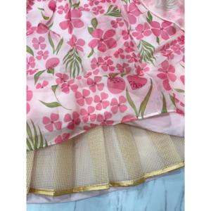 Lo último en ropa de fiesta hermosa Lehenga Choli talla 2XL - Product Image 6