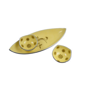 Best Shiny Copper-Plated Food <b>Bowl</b> with Shiny <b>Enamel</b> Finish Indoor Home Decor and Camping Use - Product Image 3