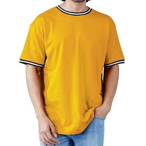 Camiseta de Punto Sólida de Corte Regular para Hombre, Personalizable, Estilo Casual, Múltiples Colores y Tallas, Ajuste Cómodo, Secado Rápido, Superventas - Product Image 6