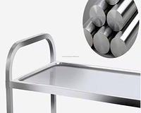 Chariots en acier inoxydable de haute qualité à prix compétitif fabriqués par Sukavina du Vietnam TLSS003