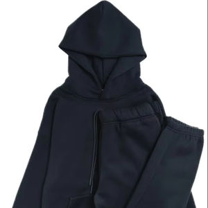 Sudadera con Capucha Ligera Unisex de Forro Polar 100% Algodón, Transpirable, para Hombre, Conjuntos Deportivos Casuales con Logotipo Personalizado, Sudadera con Capucha Lisa - Product Image 1