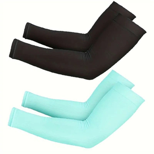 Manchons de bras de sport pour hommes, respirants, pour cyclisme, course à pied, protection solaire, personnalisables - Product Image 5