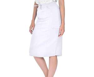 Falda de Trabajo Médica para Mujer, Uniforme de Trabajo Médico Cómodo con Cintura Elástica para Hospital y Clínica - Product Image 6
