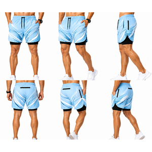 <b>Mens</b> Surf Beach Shorts With Waterproof Pockets Quick Dry Flexible Fabric Swimming <b>Trunks</b> Custom Branding OEM Factory Wholesale - Product Image 6