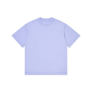 เสื้อยืดสตรีทแวร์ผู้ชายคุณภาพสูง ทรงโอเวอร์ไซส์ ผ้าคอตตอน 100% เนื้อหนา ตัดเย็บพิเศษ ดีไซน์ไหล่ตก ผ้าถัก - Product Image 3