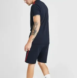 เสื้อยืดและกางเกงขาสั้นคุณภาพสูง ผลิตในปากีสถาน ดีไซน์หลากหลาย เสื้อผ้าผู้ชาย เสื้อยืดและกางเกงขาสั้นชุดคู่สำหรับฤดูร้อน มีจำหน่ายแล้ว - Product Image 6