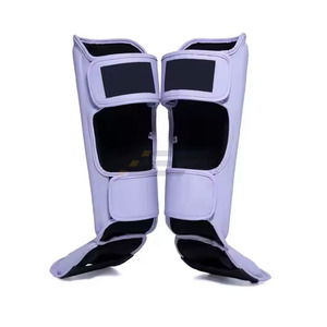 Espinilleras de Béisbol Resistentes a Impactos, Protección Completa para Piernas, Cuero PU Reforzado de Primera Calidad, Correas Ajustables, Profesionales - Product Image 6