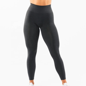 Women's High Waist Yoga Pants by Amplify Athletics Plus Size Summer Gym Sport <b>Leggings</b> with Printed <b>Pattern</b> and Push-Up Feature - Product Image 3