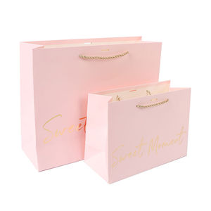 Bolsas de Compra de Papel Kraft Personalizadas de Moda para Pequeños Negocios, Empaque de Lujo Estético al por Mayor para Eventos, Tiendas y Fiestas - Product Image 4