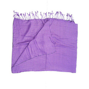 Elegant Hounds Tooth Jacquard Scarf Knitted Viscose Scarf Stole Soft Warm Fashion <b>Wrap</b> <b>Shawl</b> Winter Luxury Neck Scarf for Women - Product Image 4