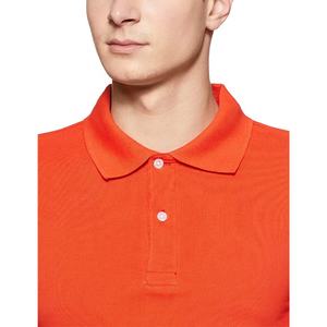 Camiseta con logotipo bordado personalizado para hombre, Polo liso de Golf de 100% algodón, camiseta de manga corta de talla grande - Product Image 4