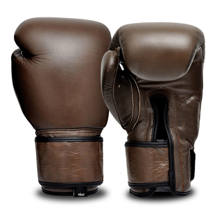 Gants de boxe professionnels en cuir, Muay Thai et Kickboxing, gants de boxe légers unisexes, faible MOQ, gants de boxe sportifs - Product Image 2