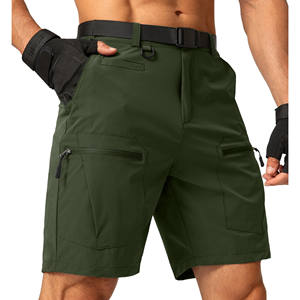 Shorts de randonnée personnalisés OEM pour hommes, séchage rapide, nouvelle mode, vêtements de pêche, chasse, respirants, teinture unie, shorts de randonnée pour hommes - Product Image 1