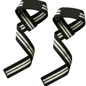 Sangles de musculation CLOVIX SPORTS, robustes, en gros, prix bas, haute qualité, antidérapantes, en coton, pour poignets - Product Image 3