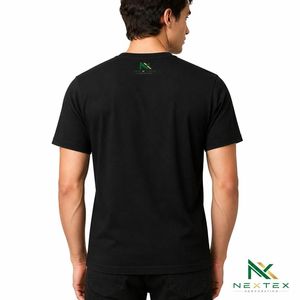 T-shirt personnalisé pour homme avec imprimé aigle guerrier et guitare, style décontracté d'été, streetwear hip-hop, en coton respirant, haut graphique - Product Image 3