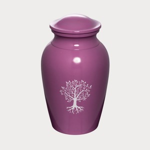 Urna Funeraria Decorativa con Diseño de Árbol de la Vida, para Cenizas de Adultos, Tamaño Mediano, Recuerdo Conmemorativo - Product Image 1