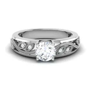Bague en diamant de haute qualité pour proposition de mariage, anniversaire, usage quotidien et occasions spéciales, disponible au meilleur prix de gros - Product Image 2