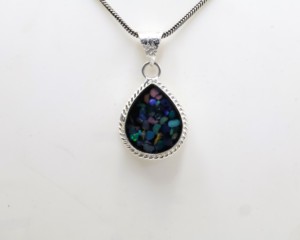 AAA+++ Opal Doublet <b>Ring</b> 925 Sterling Silver & German Silver Natural Opal Doublet Gemstone <b>Adjustable</b> Handmade Jewelry - Product Image 1