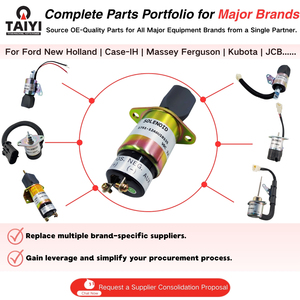 Solénoïde d'arrêt de carburant 1751-12A6U1B1S5A pour Woodward Kubota, coupure de carburant, OEM/ODM disponible, sans <span class=keywords><strong>OMQ</strong></span> - Product Image 2