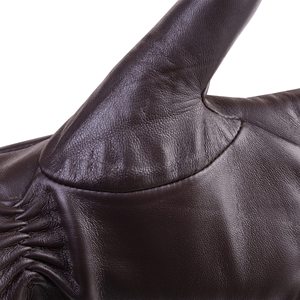 Gants de vélo pour hommes Samroz Sports en cuir d'agneau véritable, longueur poignet, respirants, compatibles écran tactile, pour toutes les saisons, pour activités de plein air - Product Image 5
