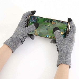 Winter Fashion Five Finger Cotton <b>Gloves</b> Warm Soft Full Finger <b>Thermal</b> <b>Gloves</b> for <b>Men</b> and Women Outdoor Cold Weather <b>Gloves</b> - Product Image 4