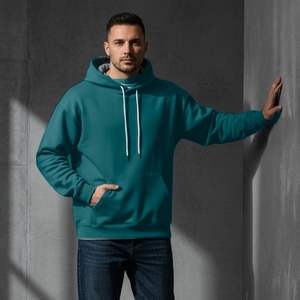 Sudadera con Capucha Personalizada para Hombre, Corte Regular, Estampado de Silicona en Relieve, Sudadera de Felpa de Algodón, Ropa Urbana, Proveedor de Ropa al por Mayor - Product Image 2