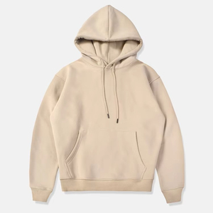 Sweat-shirt à capuche orange surdimensionné uni personnalisé tendance avec poche kangourou – Vente en gros – Aucun avis pour le moment - Product Image 2
