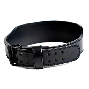 High-Quality Customized Cow Leather Weightlifting <b>Belt</b> with Waterproof Gloves for Safety and Fitness With OEM Service - Product Image 2