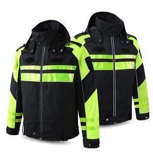 Chaqueta de Seguridad de Alta Visibilidad para Hombre, Impermeable, Reflectante, para Trabajos en Carretera y Servicios de Emergencia, Abrigo de Invierno - Product Image 5