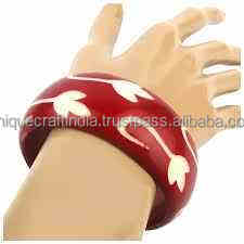 Collection de bracelets élégants en résine | | Bracelets artisanaux uniques aux couleurs vives pour les styles à la mode - Product Image 2