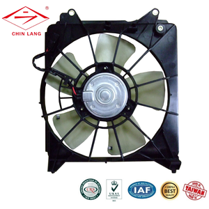พัดลมระบายความร้อนหม้อน้ำรุ่นใหม่ สำหรับ HONDA FIT 5D A/T ปี 2009-2014 ของแท้ # 19015-RB0-004 - Product Image 1