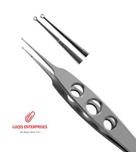 คีมจับเยื่อบุตาเฟชท์เนอร์ เครื่องมือผ่าตัดสแตนเลสสตีล คีมจับสำหรับจักษุแพทย์ที่มีความแม่นยำสูง คีมจับสำหรับดวงตาที่ละเอียดอ่อน - Product Image 2