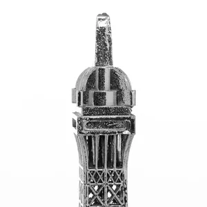 Escultura de la Torre Eiffel de Metal Hecha a Mano, Figura Arquitectónica Art Deco, Decoración de Mesa, Centro de Mesa Moderno para Sala de Estar, Regalo de Inauguración de Casa - Product Image 2