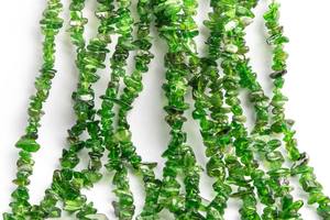 Cuentas de Diopsido Cromado Natural Genuino, Color Verde Cambiante, Calidad AA+, para Fabricación de Joyas, Pulseras y Manualidades - Product Image 4