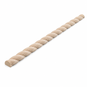 Moulures en bois pour la décoration d'armoires, style traditionnel, longueur sur mesure, moulures en bois massif durables - Product Image 1