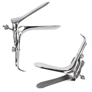 Surgical Stainless Steel Manual Vaginal Specula 95mm X 35mm 62-061-002 Precision Gynecology <b>Instrument</b> High-<b>Temperature</b> - Product Image 2