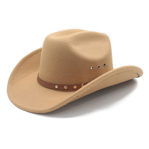 Western Retro Ethnic Style Fedora <b>Hat</b> Printed Character Cowboy <b>Hat</b> Ribbon Waterproof for Casual <b>Summer</b> Outdoor Business Wear - Product Image 6