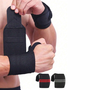 Heavy Duty Wrist <b>Wraps</b> for Powerlifting Gym Workout Strong Elastic Support Straps Custom Made Latest Design Trendy - Product Image 1