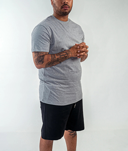 Plus Size Modern Men's Short <b>Set</b> featuring breathable construction and athletic styling - Product Image 2