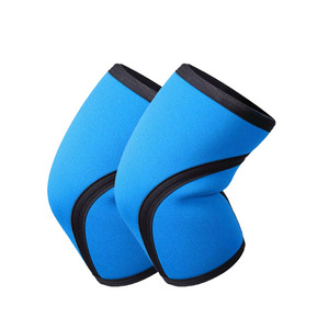 Genouillère de compression en néoprène bleu LAMRON LM-KS-08 pour la course à pied, la musculation, unisexe - Product Image 1