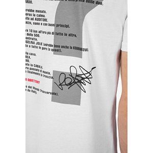 Camiseta Deportiva Blanca 100% Algodón Antiencogimiento de Manga Corta con Estampado del Campeonato Mundial Ilimitado para Venta al por Mayor - Product Image 3