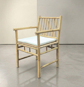 Table à manger moderne en bambou écologique avec design démontable pour la maison, la cuisine, l'hôtel, la villa, la cour - Product Image 1