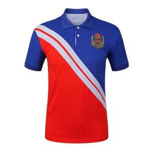 Tissu éponge personnalisé pour chemise, polyester/coton, respirant, logo brodé personnalisé, uniforme de travail formel, sport, unisexe, imprimé - Product Image 2